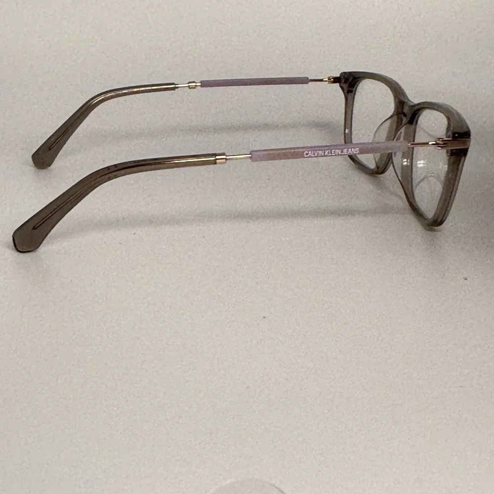 Calvin Klein‎ Jeans CKJ18705 273 Grey Purple Eyeglasses Frames 51-17-135